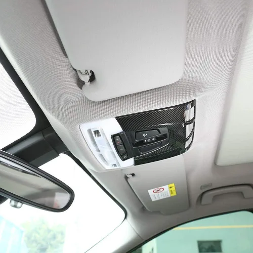 Vista 5 de YIWANG Cubierta de luz de lectura delantera para interior de automóvil ABS para BMW 1 2 3 4 Series F20 F21 F45 F46 F30 GT F34 para BMW X1 F48 X5 F15