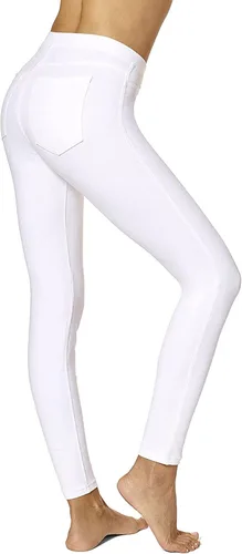 Vista 2 de No Nonsense mallas de jean para mujer