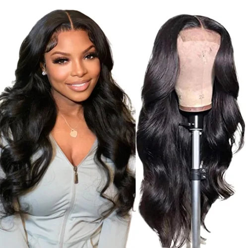 Vista 19 de Peluca negra Kinkycurly con borde 4C, cabello humano 4x4 HD encaje afro rizado cierre peluca para mujeres negras encaje precortado sin pegamento