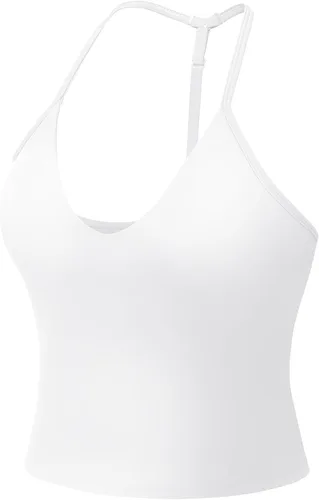 Vista 16 de YEOREO CoreFlex Impact Halter - Camiseta sin mangas para mujer Negro