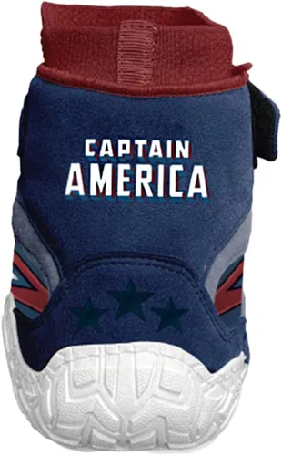Vista 3 de Xtreme Pro Captain America Kids and Adult Wrestling Shoe's Air Mesh Easy StrapLace Cover Foam Sock Liner (RedBlueWhite)
