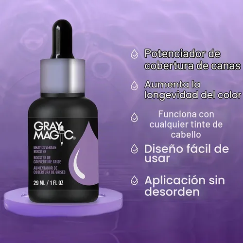 Vista 5 de Ardell Botella mágica gris de 1 onza (paquete de 2)