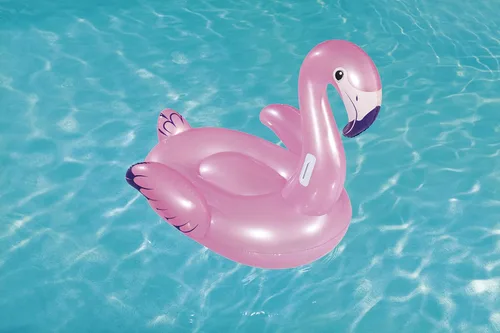 Vista 2 de Bestway 41122E Piscina Flotador Flamingo, Rosa