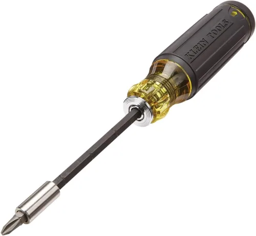 Vista 11 de Klein Tools 80083 Kit de destornillador de impacto con juego de llaves de impacto SAE 7 en 1 y destornillador de longitud ajustable multibroca 14