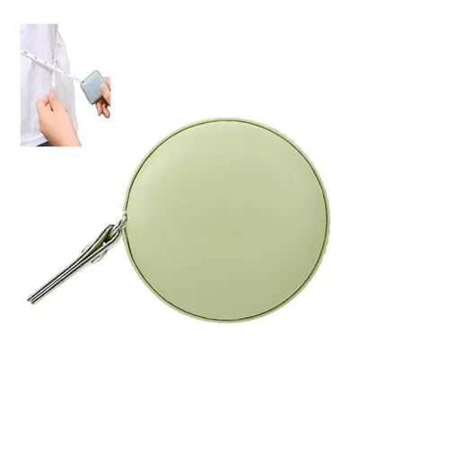 Vista 13 de Cinta métrica suave para el cuerpo, 59.1 in, 60 pulgadas, cinta métrica de doble escala, cinta métrica retráctil para medición corporal, costura