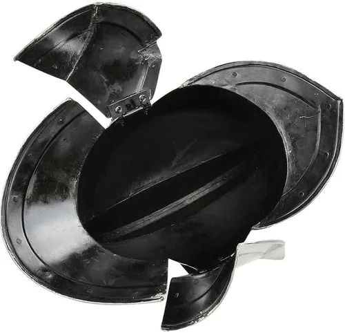 Vista 3 de Medieval Warrior Casco Full Face 20G totalmente funcional