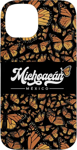 Vista 4 de Michoacan Mexico Mariposas Monarca - Funda para iPhone 16