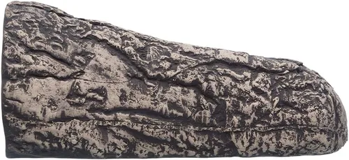 Vista 4 de Plecoceramics Pleco Cueva Cono Cría de Cerámica Decoraciones Pecera Acuario (Gris)