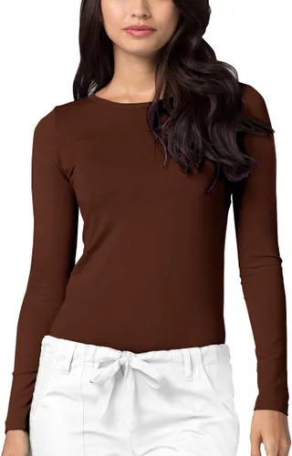 Vista 32 de Adar Underscrubs para Mujeres - Camiseta Underscrub de Manga Larga Comfort Aguamarina (Aquamarine)