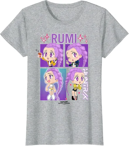 Vista 23 de Camiseta con licencia oficial de Kpop Demon Hunters Rumi