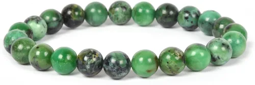 Vista 21 de Brazalete Justinstones de piedras semipreciosas, gemas de 8 mm, redondas, elástico, de 7 pulgadas, unisex Ojo de tigre azul de grado A