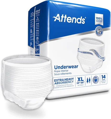 Vista 8 de Attends Ropa interior protectora de absorción regular media 20 unidades APV20