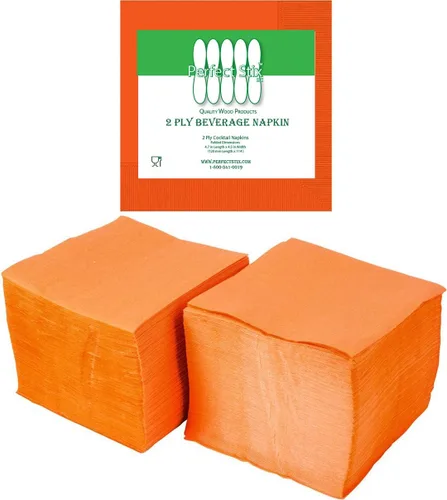 Vista 11 de Servilletas perfectas de 2 capas. 100ct servilletas de papel para cóctel. Dos capas., Negro, 100