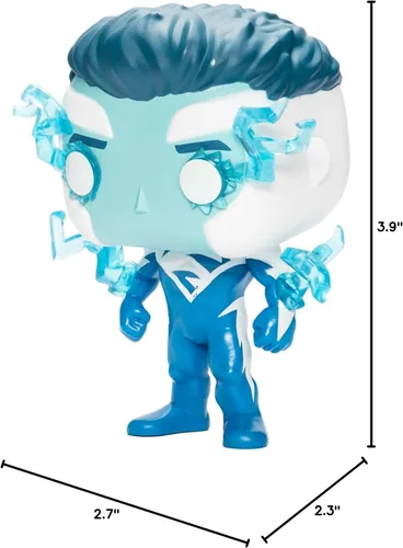 Vista 9 de Funko Superman Blue Pop! Figura de vinilo - Convención 2021 exclusiva