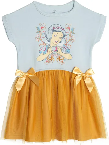 Vista 3 de Disney Vestido de tul de rizo francés para niñas pequeñas y grandes tallas (2T - 14-16)