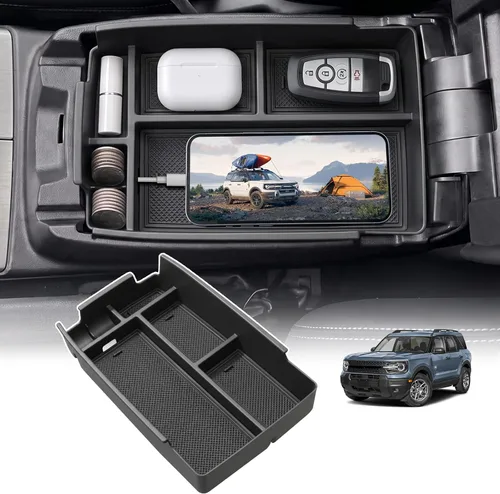 Vista 10 de Center Console Organizer for 2013-2024 Dodge RAM 1500/1500 Classic 2013-2026 RAM 2500/3500 Accessories, Armrest Storage Box Tray for RAM 1500