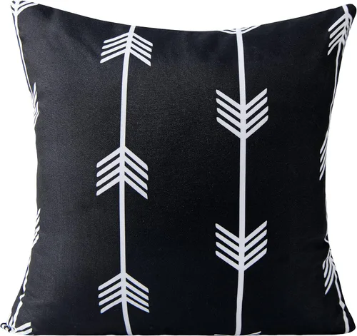 Vista 21 de BEDSUM Funda de almohada de microfibra, suave, decorativa, geométrica, abstracta, triangular, funda de cojín cuadrada para sofá, dormitorio, 18 x 18