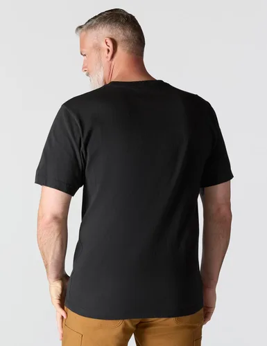 Vista 9 de Carhartt Camiseta con bolsillo Iconic K87 para hombre Negro