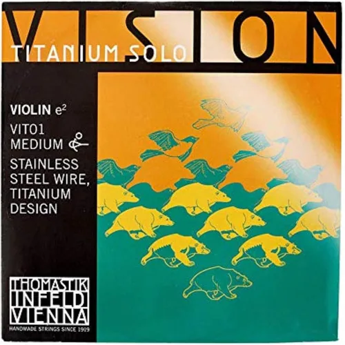 Vista 2 de Thomastik-Infeld VIT02 Vision Titanium Solo Cuerdas para Violín