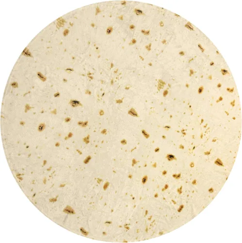 Vista 9 de HDFK Manta de Tortilla Tamaño Adulto Beige Amarillo de Doble Cara Throw Taco Mantas de Comida Realista Ligeras de Franela de Forro Polar Elefante