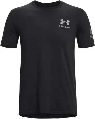 Vista 5 de Under Armour - Camiseta nueva con lema Freedom para hombre