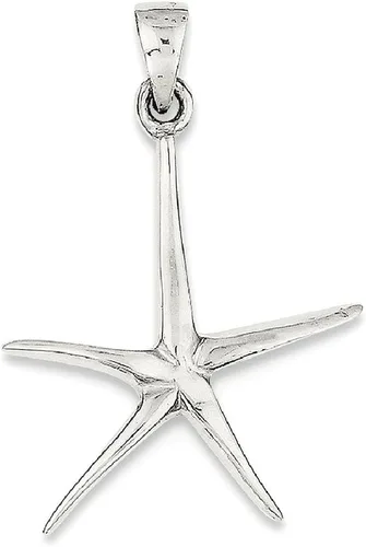 Vista 8 de Collar de plata de ley 925 con dije de estrella de mar y peces de vida marina, joyería fina para mujer, regalos para ella