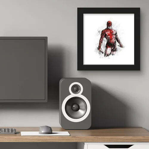 Vista 5 de Trends International Gallery Pops Marvel Comics Daredevil - Póster de pared con dibujo de The Man Without Fear, 12.00 x 12.00 pulgadas, versión