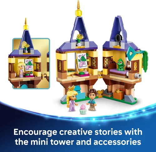 Vista 4 de LEGO Disney Princess Rapunzel's Mini Tower 43294