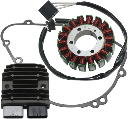 Vista 3 de Junta de estator de rectificador de bobina de estator para Kawasaki KLZ1000 Versys 1000 2012-2014 Bobina de estator 21003-0129 rectificador