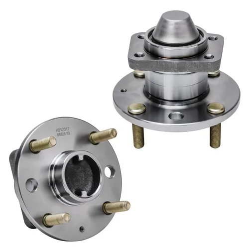 Vista 106 de Detroit Axle - 2.2L Bujes de rodamiento de rueda delanteros de 2 piezas para Honda Accord 90-97, 97 Acura CL, 2 rodamientos de ruedas y conjunto