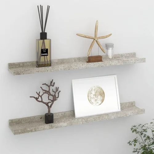 Vista 23 de Estantes de oficina, estantes de baño, estantes de almacenamiento, 4 piezas, color negro, 15.7 x 3.5 x 1.2 pulgadas, adecuados para decoración
