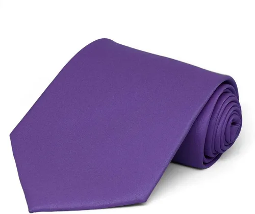 Vista 333 de tiemart Corbata de color sólido para hombre Longitud estándar