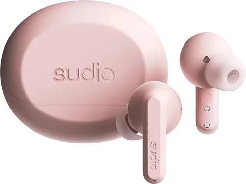 Vista 10 de Sudio A3 Pro Noise Cancelling Earbuds – 25H Playtime, ANC, Multipoint Bluetooth Earphones 5.4, Clear Calls, IPX4 Sweat & Splash Resistant, USB-C