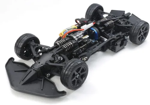 Vista 8 de TAMIYA 1/10 Fórmula E Gen2 Championship Livery 4 Wheel Drive TC-01 TAM58681 Kit Elec Coches 1/10 On-Road