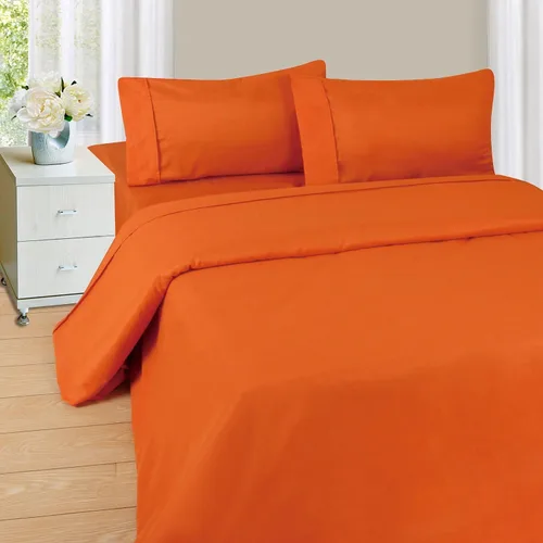 Vista 14 de Ropa de cama de algodón egipcio Satén Solid Patrón 1000 hilos 6 pcs hoja de cama Set 100% algodón egipcio de clase alta, sólido, 15 inches Deep Beige