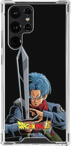 Vista 17 de Skinit Funda transparente compatible con Galaxy S23 Ultra, diseño oficial de Dragon Ball Super Goku
