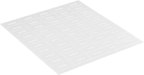 Vista 38 de Restaurantware - Etiquetas para botellas de jugo en algún lugar de 1.9 x 1 pulgada, 100 etiquetas autoadhesivas para botellas, resistentes a