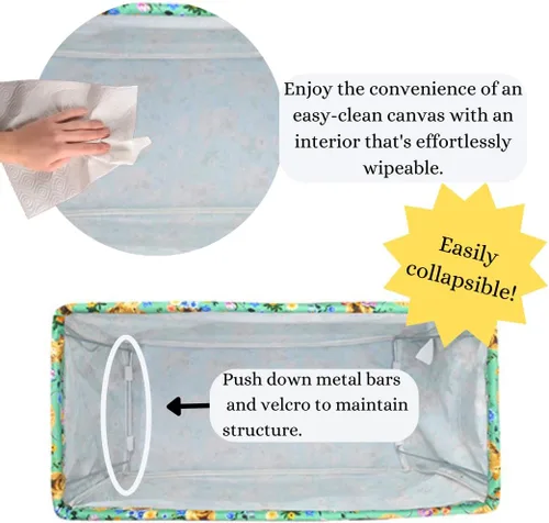 Vista 19 de NGIL Bolsa de comestibles reutilizable extra grande plegable de gran tamaño para comestibles, almacenamiento, picnic, playa, Estampado