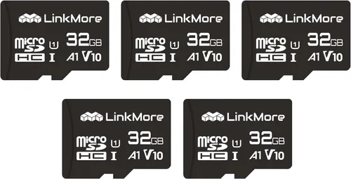 Vista 10 de LinkMore Tarjeta Micro SD XV11 de 32 GB, microSDHC, A1 U1 V10, hasta 90MB/s A1 V10