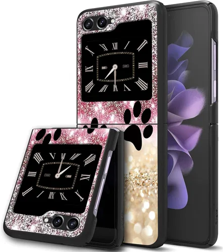 Vista 13 de Funda para Samsung Galaxy Z Flip 5 5G, Galaxy Z Flip 5, PC duro a prueba de golpes, plegable, duradera, resistente a los arañazos, para Samsung Z