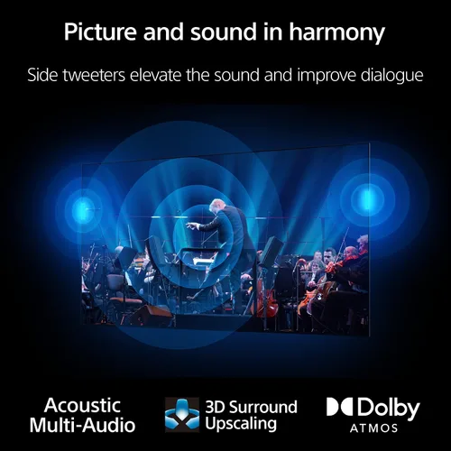 Vista 6 de Sony Serie X90L de TV 4K Ultra HD de 55 pulgadas: BRAVIA XR Full Array LED Smart Google TV con Dolby Vision HDR y características exclusivas
