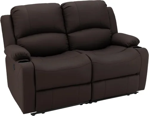 Vista 16 de Camper Comfort Asientos reclinables de pared de 58 pulgadas Sofá reclinable doble Sofá RV Asientos de teatro Muebles