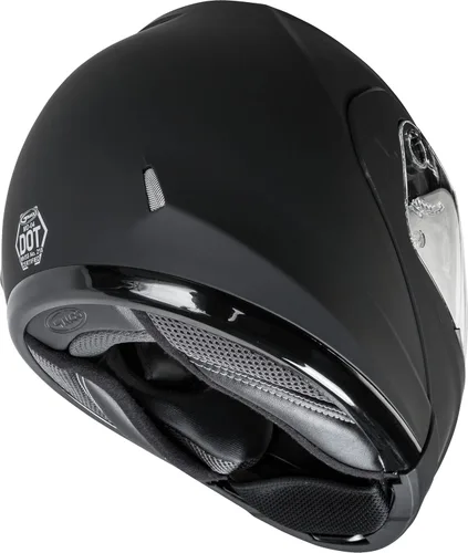 Vista 3 de GMAX Casco modular MD-04 (negro mate, 3XL) - Aprobado por FMVSS 218