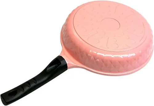 Vista 6 de 9-1/2 '' cacerola cerámica antiadherente cerámica interior exterior cocina sartén