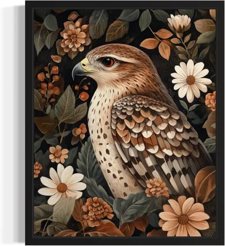 Vista 19 de Póster de Arte de Murciélago, Estilo William Morris Retro de Mediados de Siglo Botánico Victoriano Academia Oscura Decoración Gótica Galería 10a