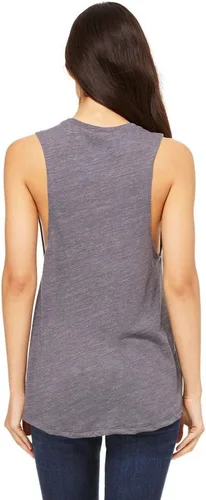 Vista 2 de Bella B8803 - Camiseta sin mangas de lona para mujer