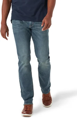 Vista 9 de Lee Extreme Motion - Jeans rectos cónicos para hombre Negro
