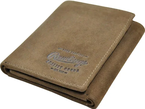 Vista 5 de Rawlings Doble Steal Trifold para hombre, marrón, talla única, Marrón, Doble robo triple
