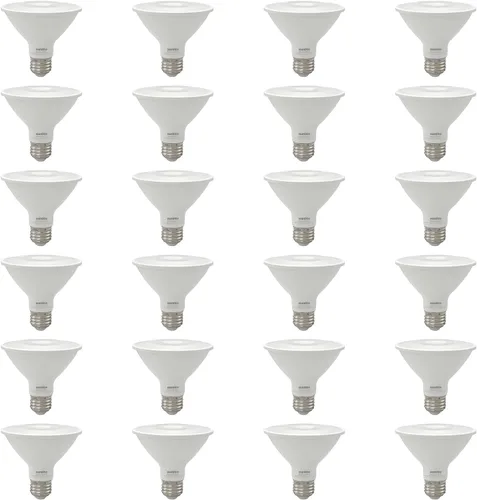 Vista 15 de Sunlite 40982-SU - Bombilla LED PAR30 de cuello corto, 9 vatios, (equivalente a 75 W), 850 lúmenes, base de tornillo medio (E26), regulable, 5000K