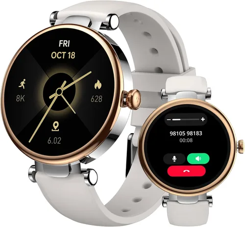 Vista 10 de TOZO S8 AMOLED Smart Watch for Women Men, Fitness Tracker with Bluetooth Calling & Notifications, 3ATM Waterproof, Sleep & Stress Tracking, 100+